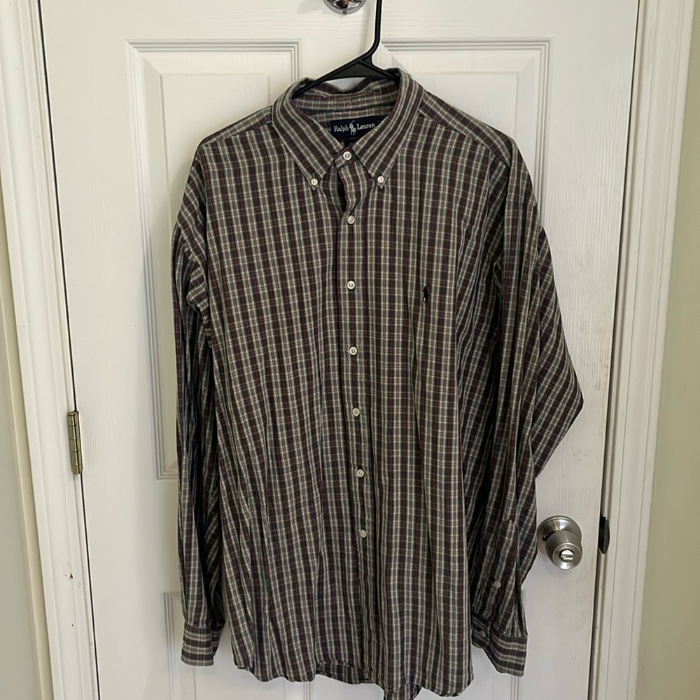 Men’s XL Ralph Lauren Polo Multicolored Long Sleeve